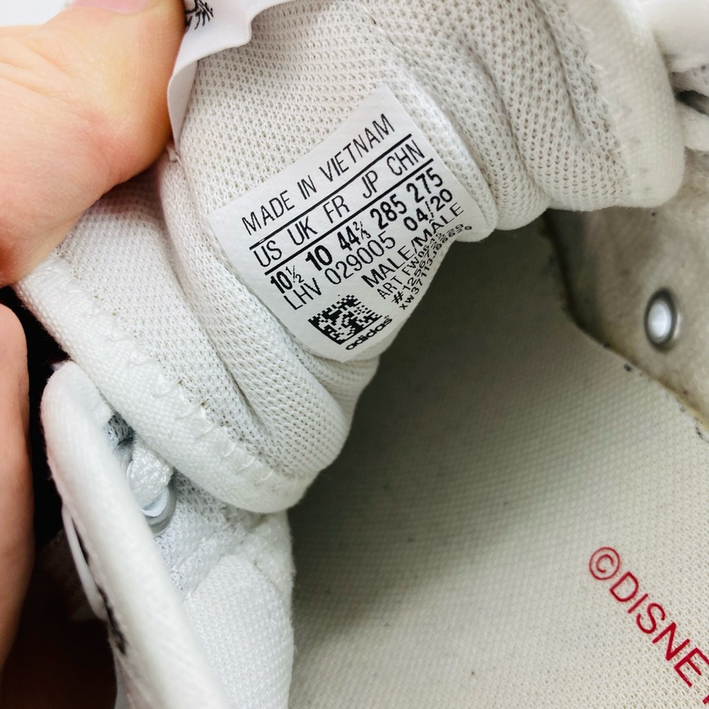 Adidas Originals Nizza x Disney Sport Goofy White Sneakers - Picture 16 of 16